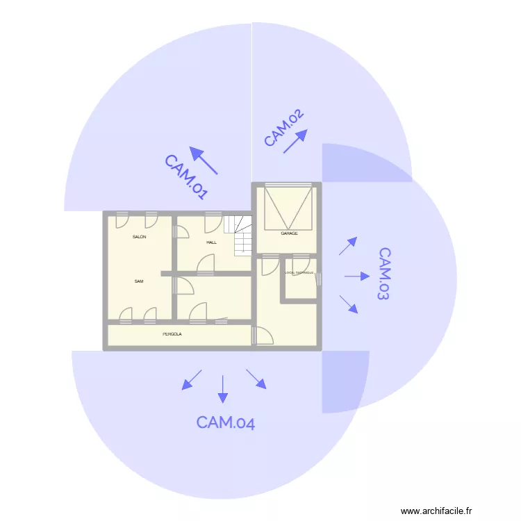 PLAN LIBER VIDEO. Plan de 7 Pièces et 57 m² PLAN LIBER VIDEO. Plan de 7 Pièces et 57 m²