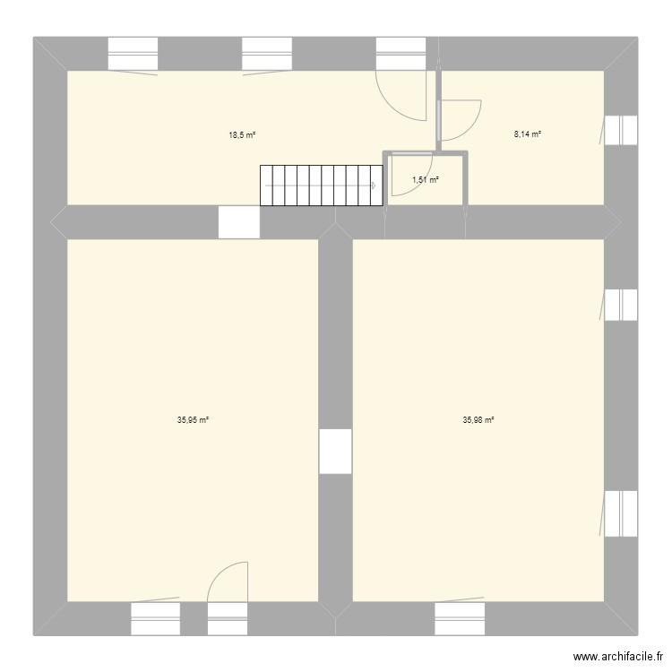 Maison Plan de Base. Plan de 0 pièce et 0 m2