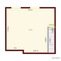 ETAGE 60 M² SALERNES