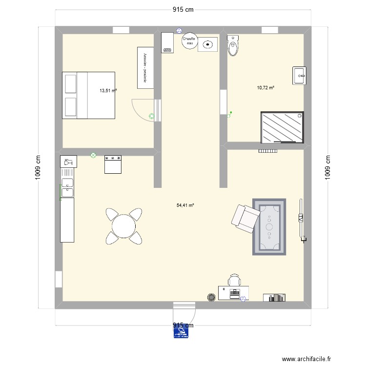 TPCV. Plan de 0 pièce et 0 m2