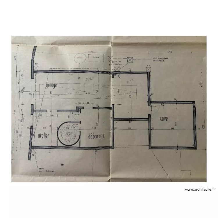 RezDeChaussée. Plan de RezDeChaussée. Plan de