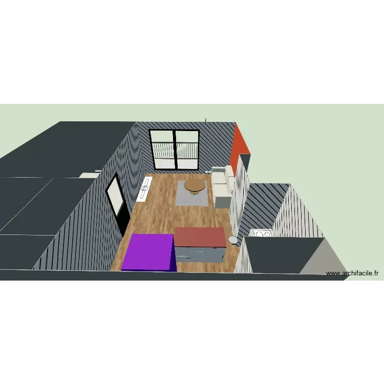 appart. Plan de 6 Pièces et 45 m² appart. Plan de 6 Pièces et 45 m²