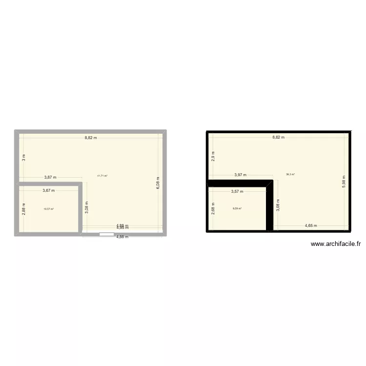 Salle de traite -labo. Plan de 4 Pièces et 101 m² Salle de traite -labo. Plan de 4 Pièces et 101 m²