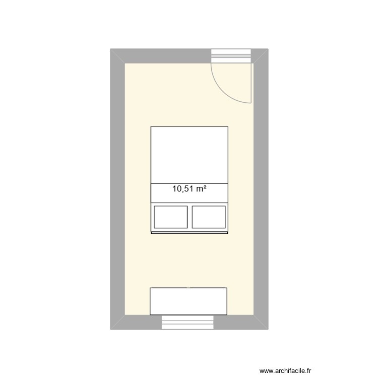 Chambre parentale. Plan de 0 pièce et 0 m2 Chambre parentale. Plan de 0 pièce et 0 m2