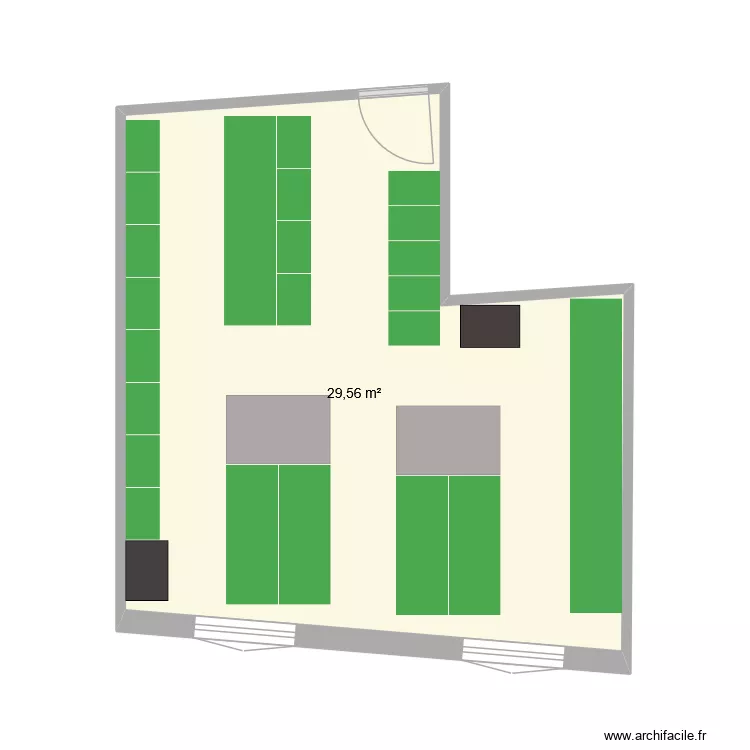 SECOURS POP V6. Plan de 1  et 30 m²