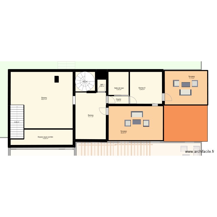 POLART. Plan de 47 pièces et 1679 m2