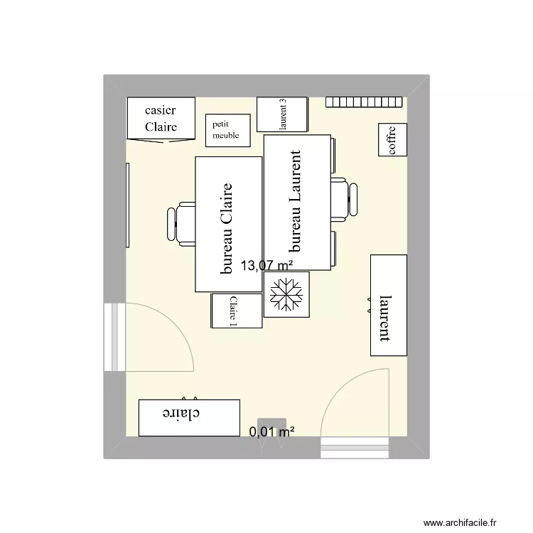 bureau laurent claire. Plan de bureau laurent claire. Plan de