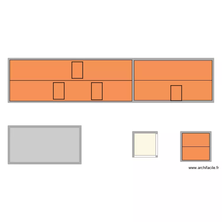 CANNEVIERE - JUMIEGES. Plan de 
