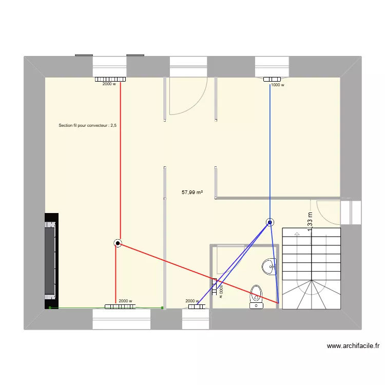Braspart-rdc-elec-convecteur. Plan de Braspart-rdc-elec-convecteur. Plan de