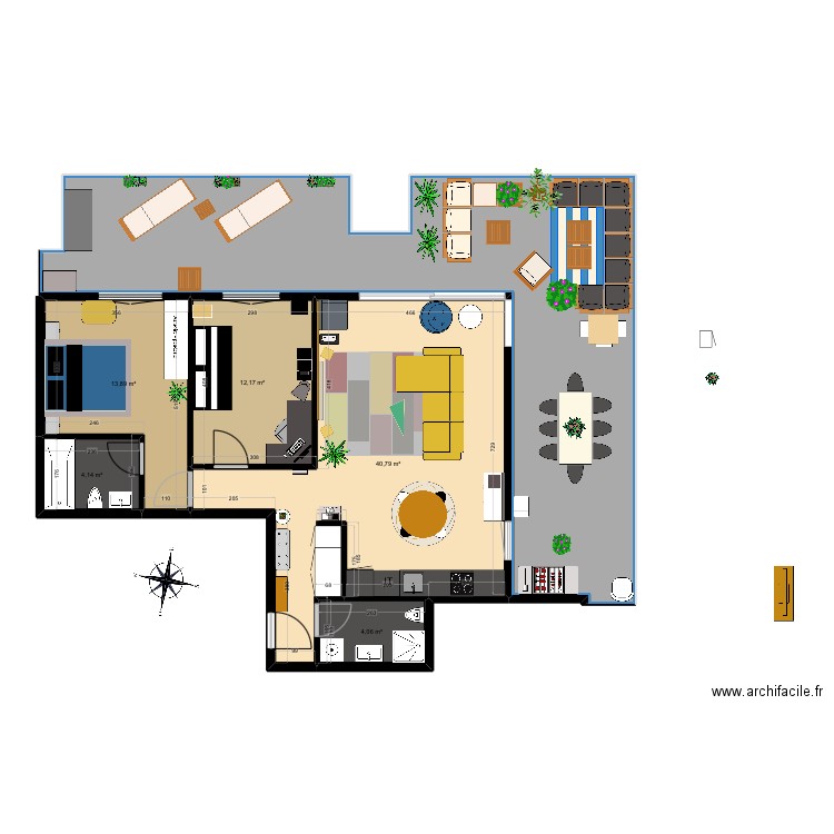 Home2. Plan de 0 pièce et 0 m2