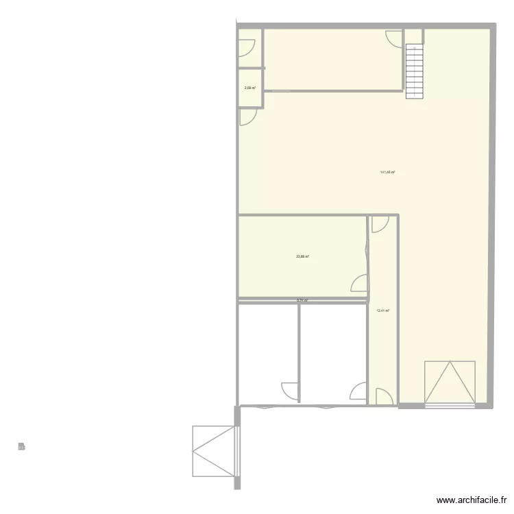 AB ELEC. Plan de 5  et 181 m²