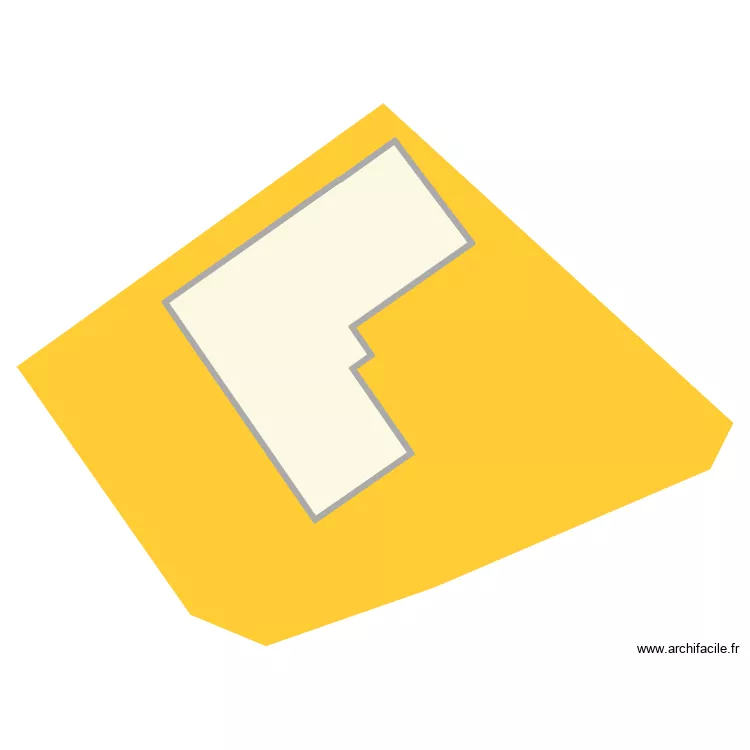 Plan Global Ext&eacute;rieur - 2026 base cadastre. Plan de 1  et 179 m²