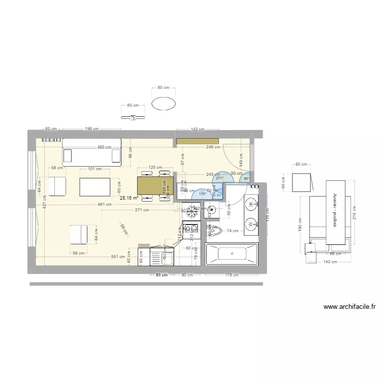 Gracieuse 11. Plan de 