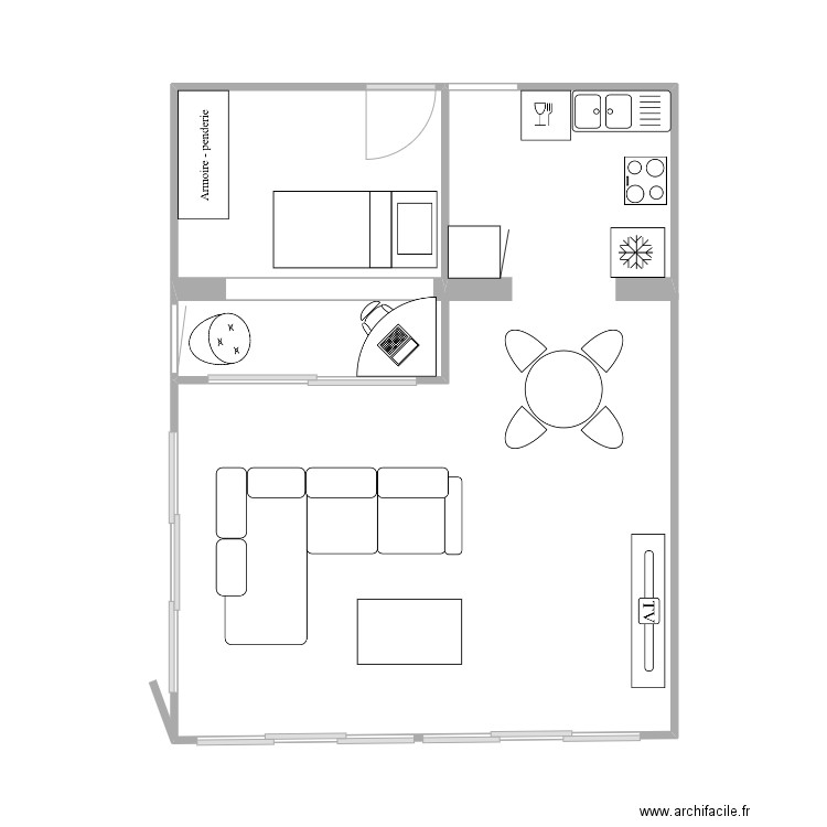 Agrandissement plan. Plan de 0 pièce et 0 m2