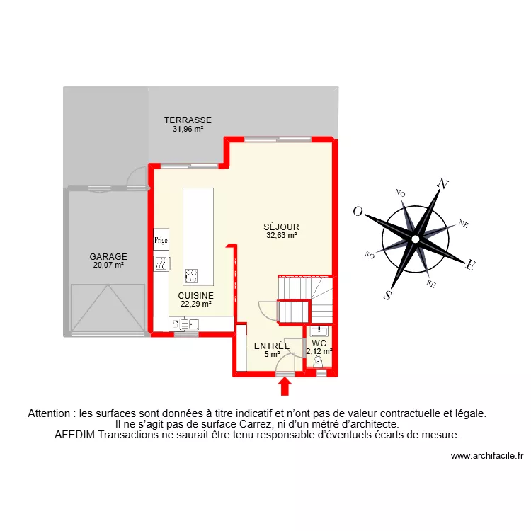 BI 33106. Plan de 16  et 217 m²
