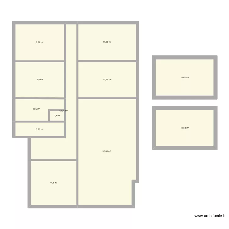 BARBIER GUY. Plan de 12 et 131 m² BARBIER GUY. Plan de 12 et 131 m²