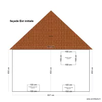 fa&ccedil;ade Est initiale