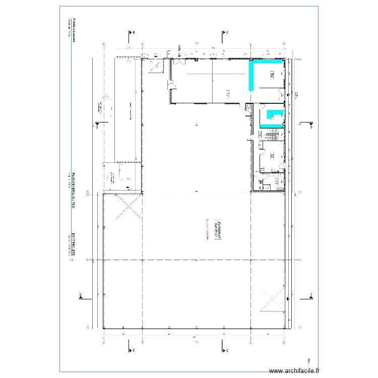 RDC MERIGNAC. Plan de 0 pièce et 0 m2