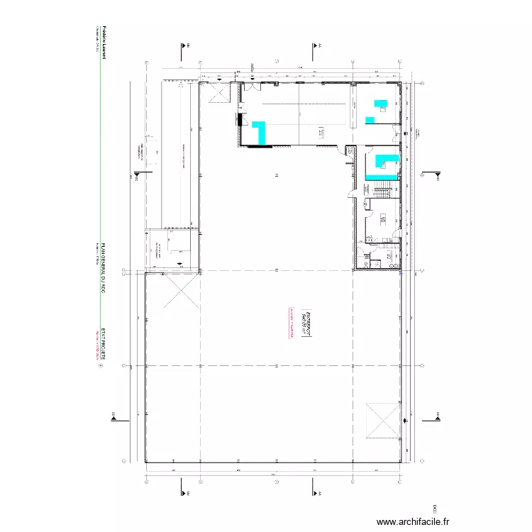 RDC MERIGNAC. Plan de RDC MERIGNAC. Plan de