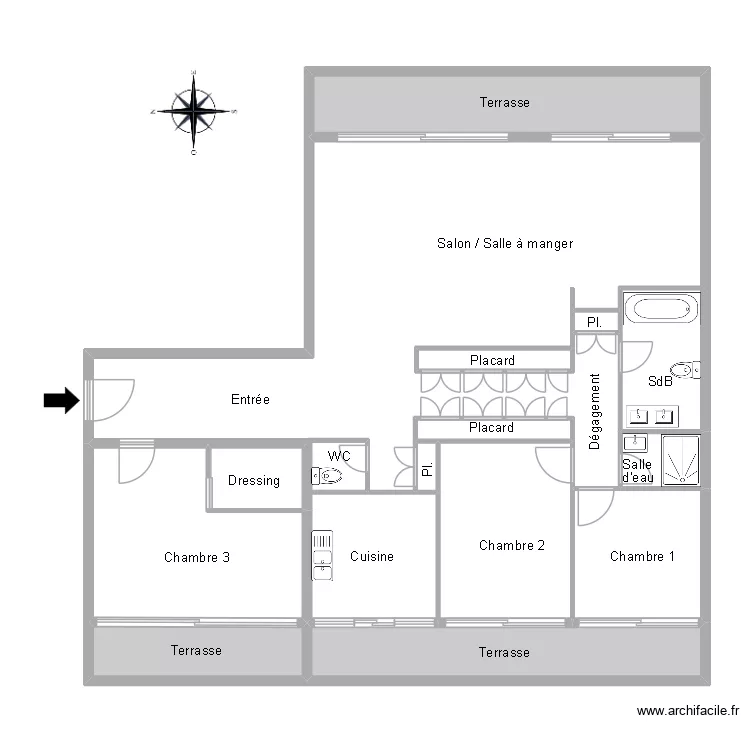 51331 ESTIVALS. Plan de 14  et 145 m²