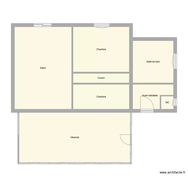 BONIN. Plan de 8  et 107 m²