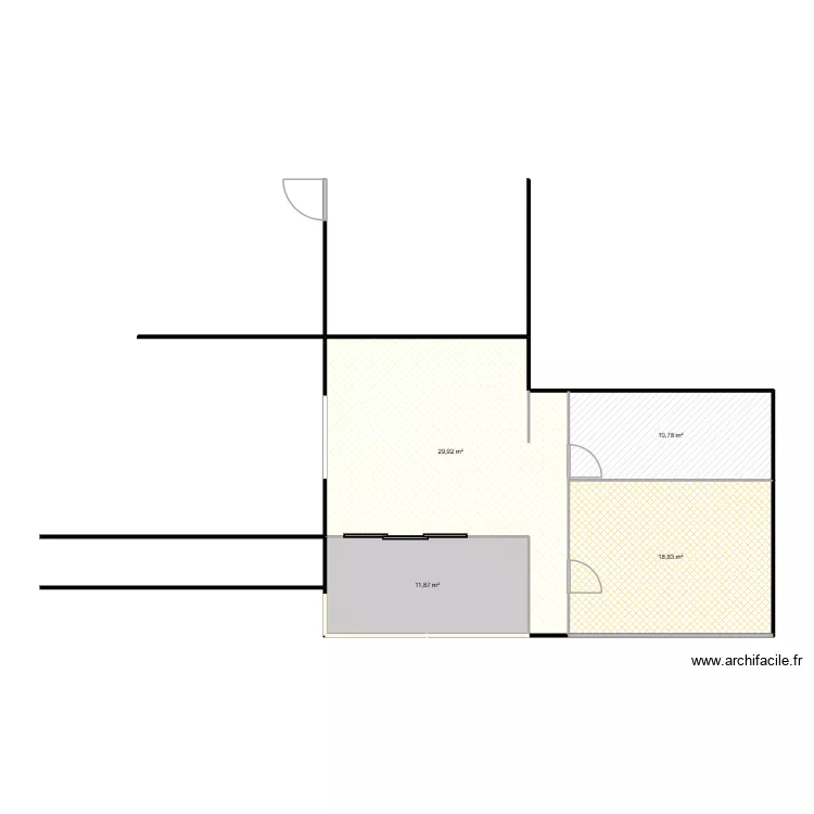 PLAN MOB V2. Plan de 4 pièces et 71 m² PLAN MOB V2. Plan de 4 pièces et 71 m²