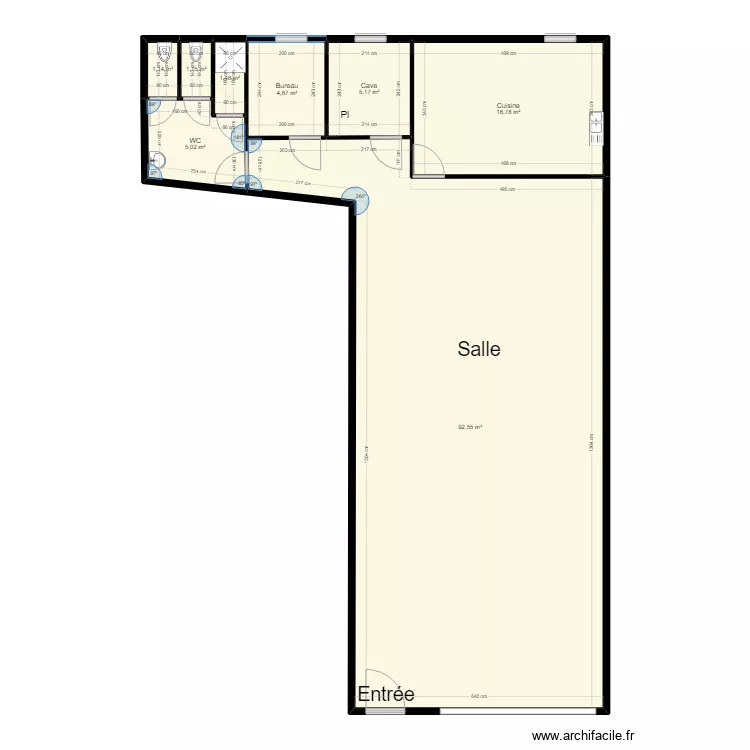 PLO ZBINDEN. Plan de 
