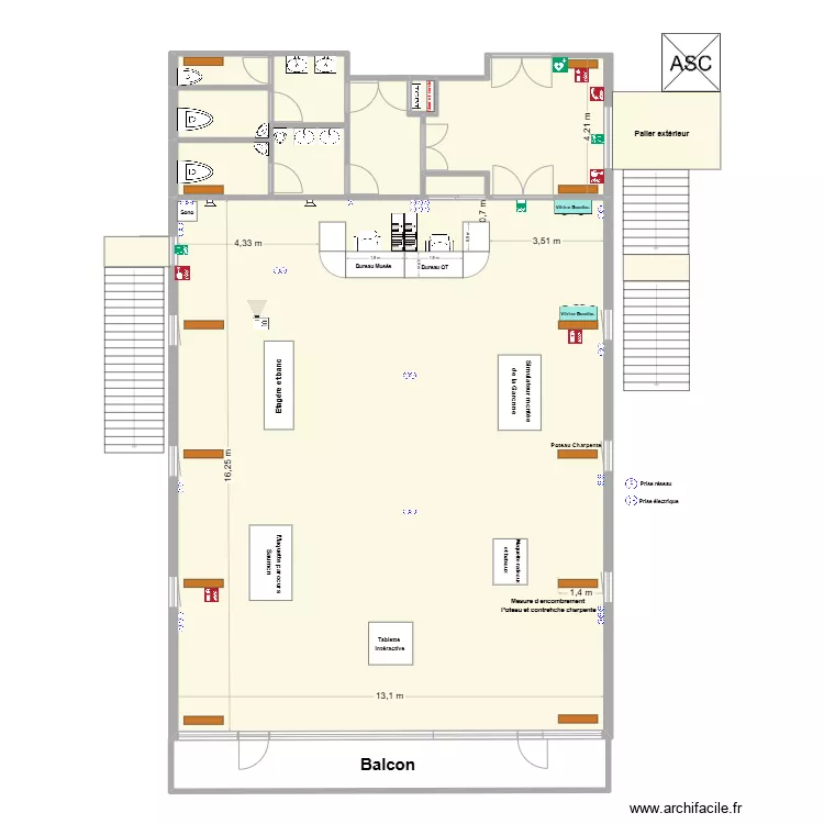 Mus&eacute;e 2. Plan de 