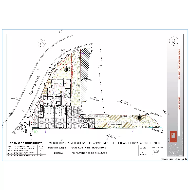 MOUSSAC APT 1. Plan de 
