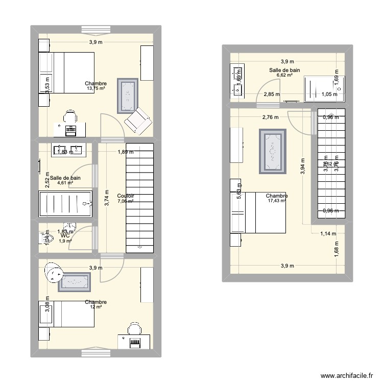 Ext. Maison St jo. Plan de 0 pièce et 0 m2 Ext. Maison St jo. Plan de 0 pièce et 0 m2