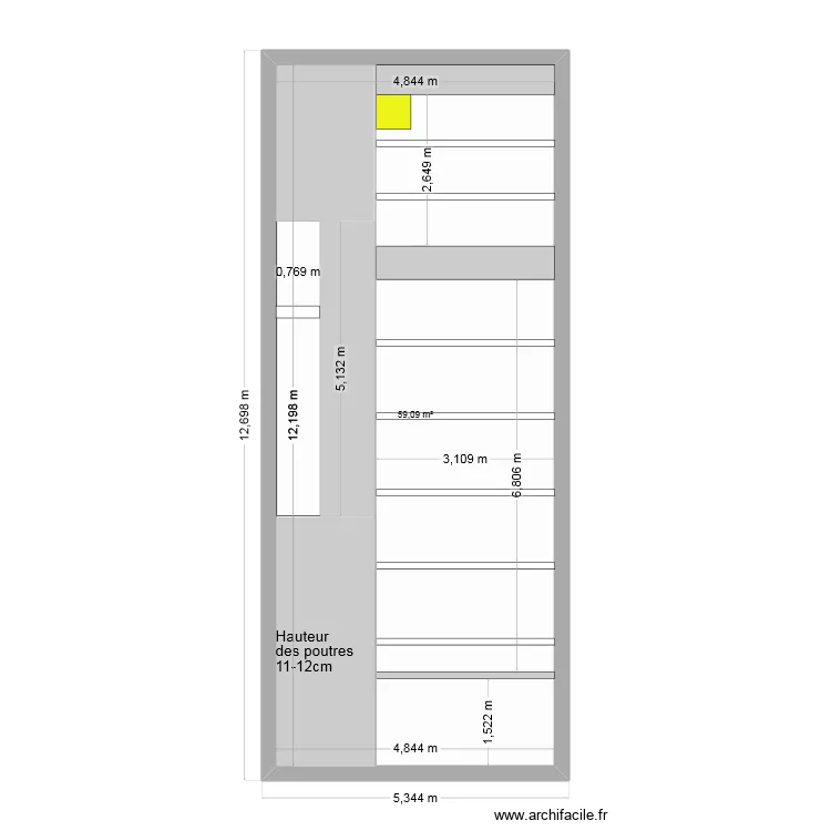 RANCH BEL AIR. Plan de 