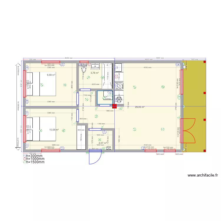 Barn Ярославль. Plan de 