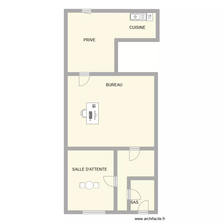 PLAN DE DECKER interphone 2n. Plan de 5 Pièces et 130 m² PLAN DE DECKER interphone 2n. Plan de 5 Pièces et 130 m²