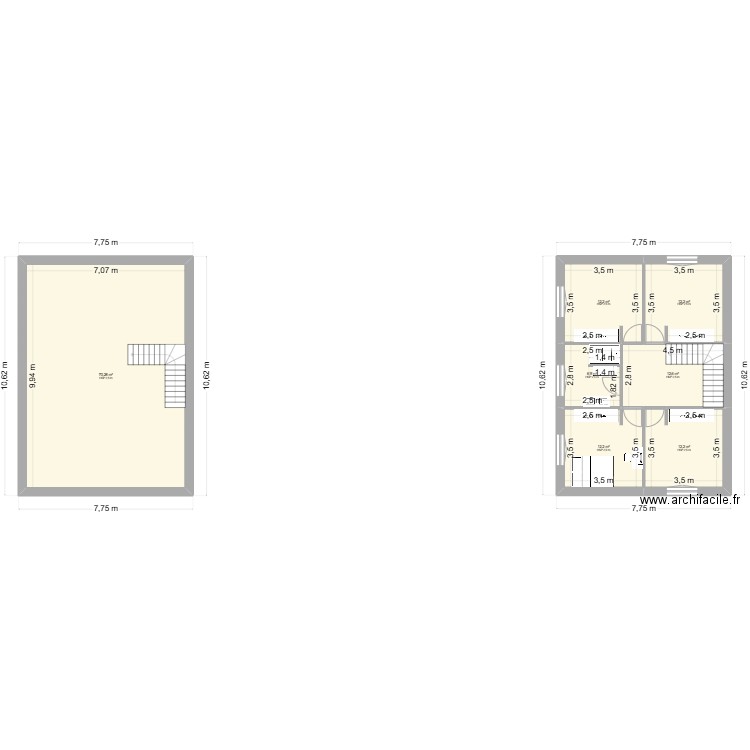 SAINT PIERRE LAST3. Plan de 7 pièces et 139 m2