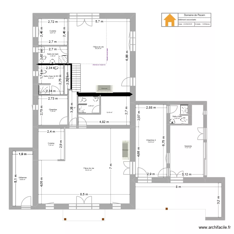 Pecam - Secondaire. Plan de Pecam - Secondaire. Plan de