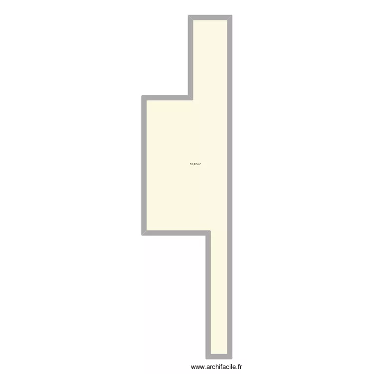 Terasse. Plan de 1 et 51 m² Terasse. Plan de 1 et 51 m²