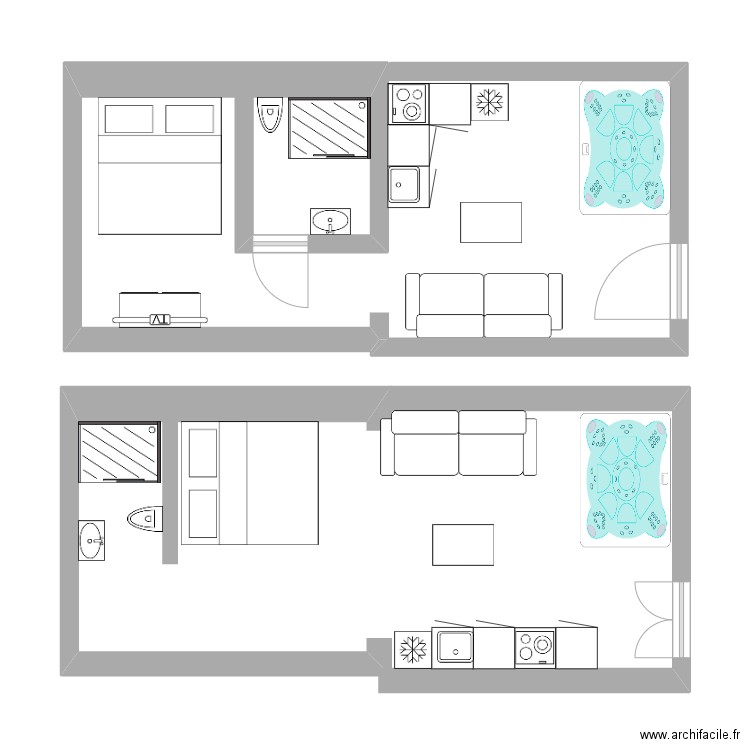 love roum. Plan de 0 pièce et 0 m2