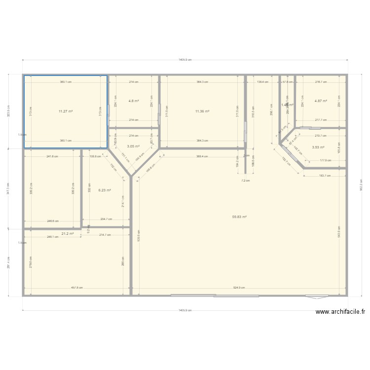 NORAIE FOLLE 5. Plan de 0 pièce et 0 m2