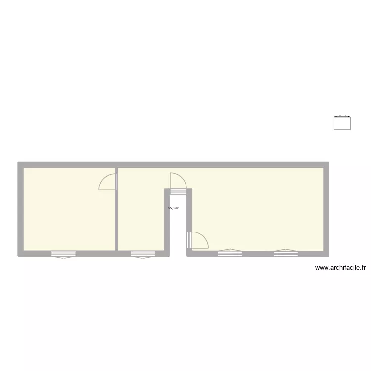 Pernety. Plan de 1 Pièce et 56 m² Pernety. Plan de 1 Pièce et 56 m²