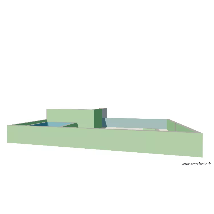 Casa 6. Plan de 24  et 331 m²