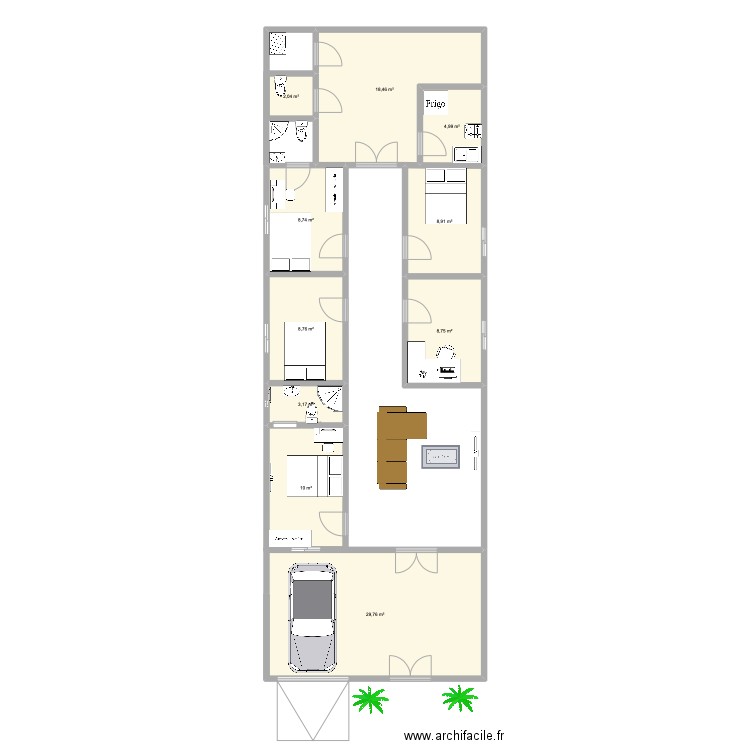 king House. Plan de 0 pièce et 0 m2