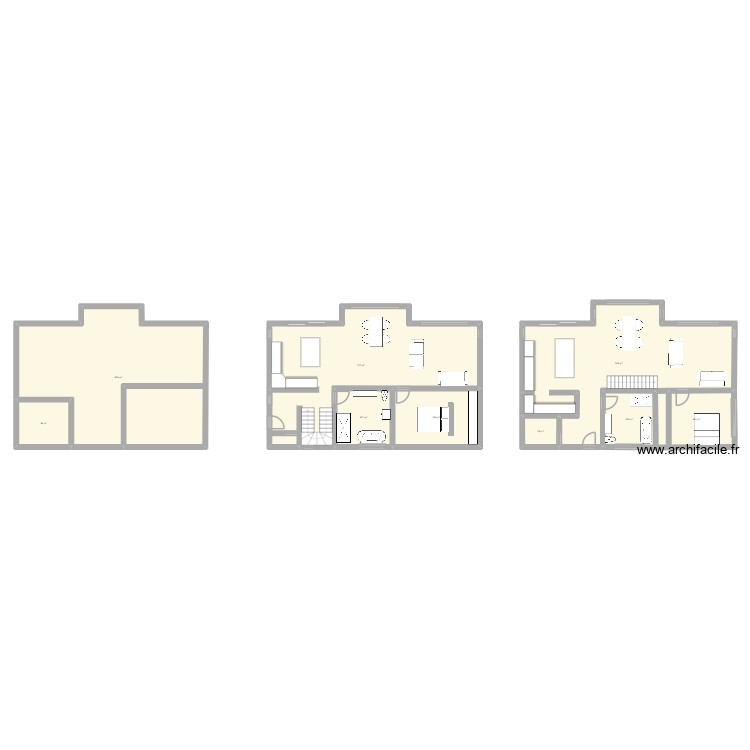 maison. Plan de 0 pièce et 0 m2