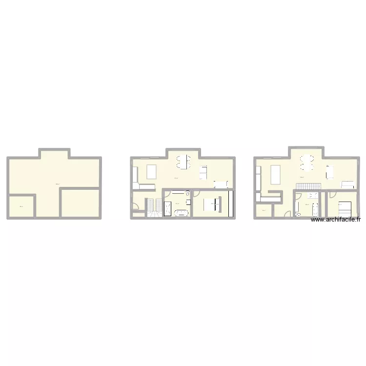 maison. Plan de 9 pièces et 284 m²