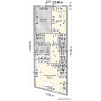 plan rdc avec fleche