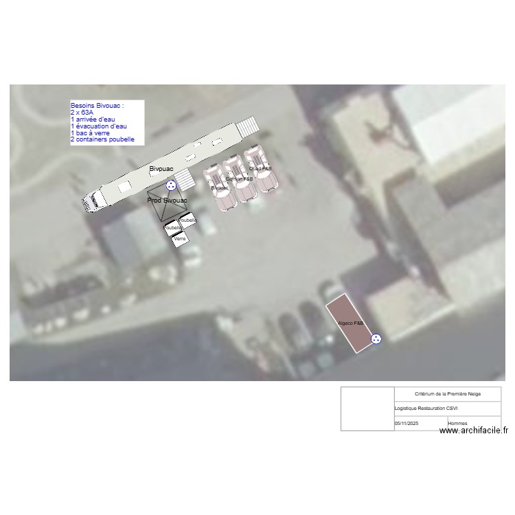 Logistique F&B - CSVI. Plan de 0 pièce et 0 m2