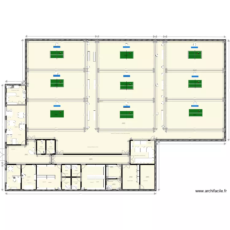salle 01 - 09. Plan de 