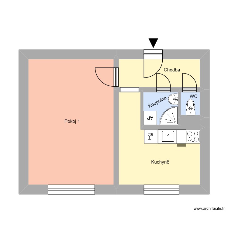 Matu&scaron;kova 1055, byt 11. Plan de 0 pièce et 0 m2