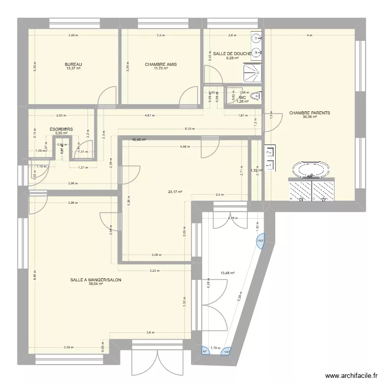 RDC  Sorendal. Plan de 