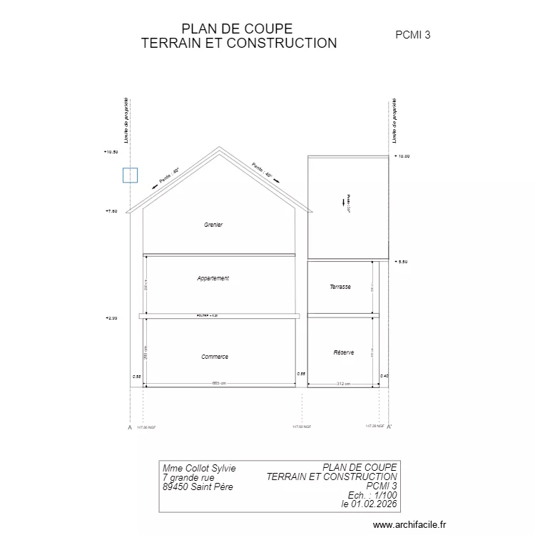 7 PCMI 3 2026. Plan de 