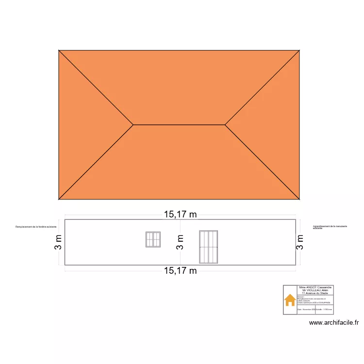 PLAN ANGOT 1. Plan de 4 pièces et 104 m² PLAN ANGOT 1. Plan de 4 pièces et 104 m²